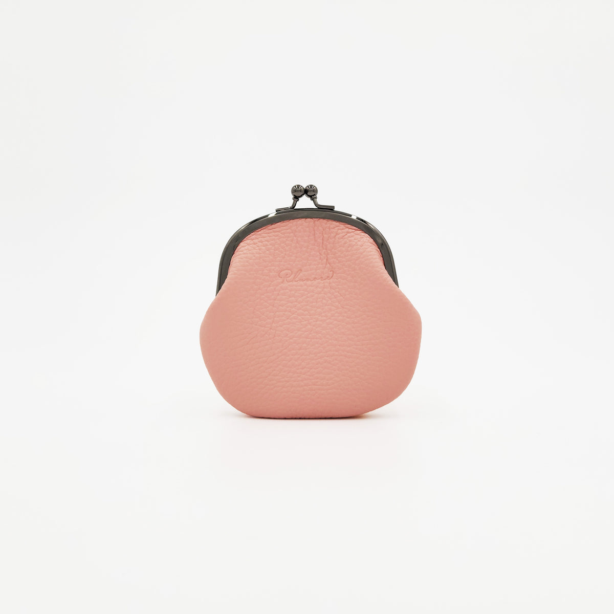 手縫いのがま口（初代）　ピンク