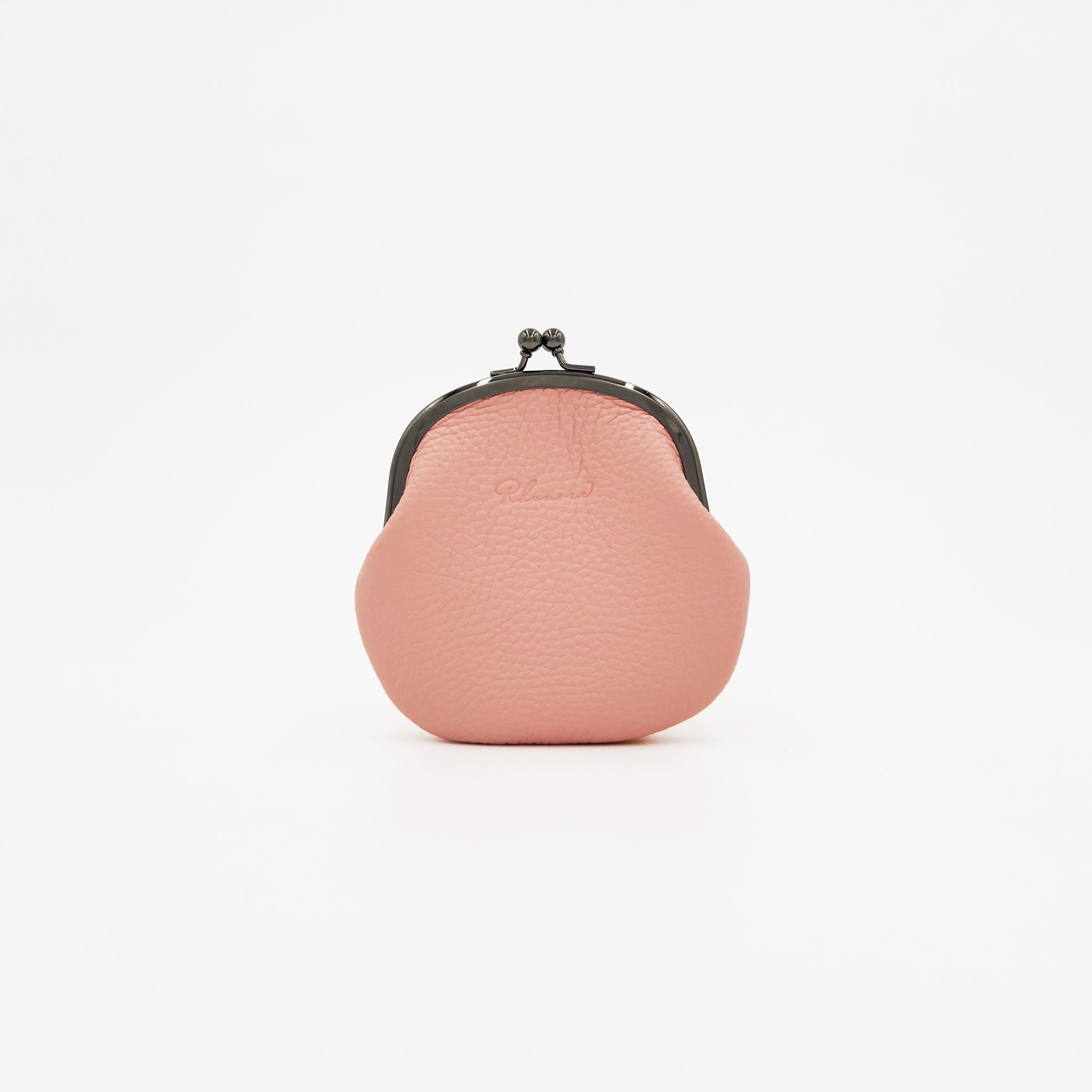 手縫いのがま口（初代）　ピンク