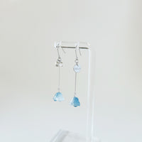 ガラス × 花　ピアス＆イヤリング