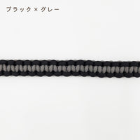 手縫いのがま口バッグ　ブルー